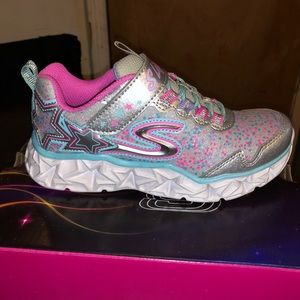 Sketcher girls light up sneakers